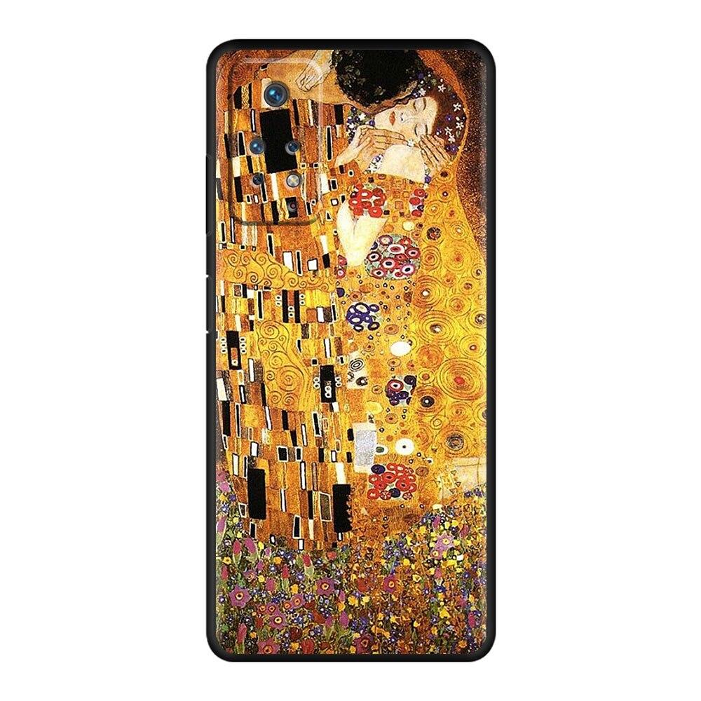 Van Gogh Starry Night Klimt Kiss Phone Coque Armor Case For Redmi Note 8 10 11 Pro 9 7 K40 9S 9C 9A 9T 8T K50 10C