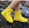Unisex Waterproof Non-Slip Silicone Rain Shoe Covers: Thick, Wear-Resistant, Lightweight for Outdoor Use