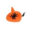 Witch Pet Hat Costume Accessory With Pumpkin And Bat Designs For Wear Halloween