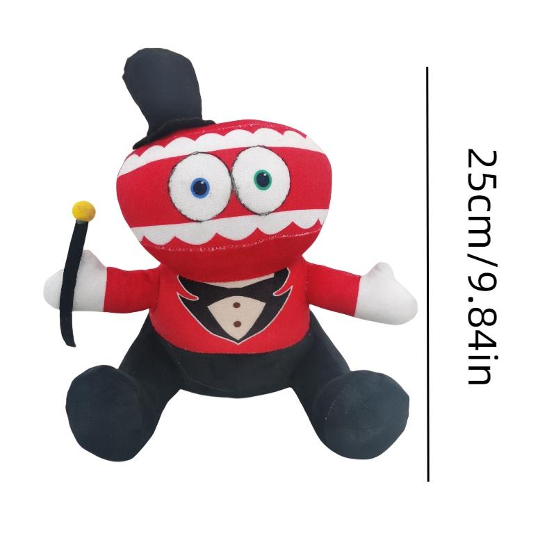 Der erstaunliche digitale Zirkus Plüsch Magische Zahl Zirkus Kaninchen Clown Puppe Lila Blase 15cm
