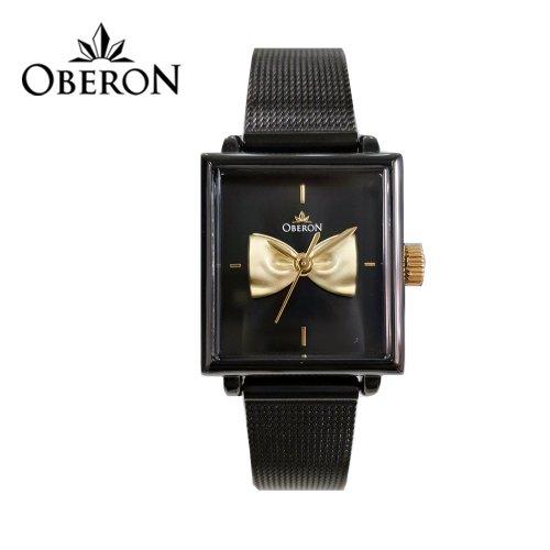 

[OBERON] OBERON Women s Fashion Band Watch OB-603 BKBK none