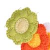 24pcs Elastic Pet Hair Tie Decorative Flower Hair Tie Reusable Dog Hair Tie  Party Decoration