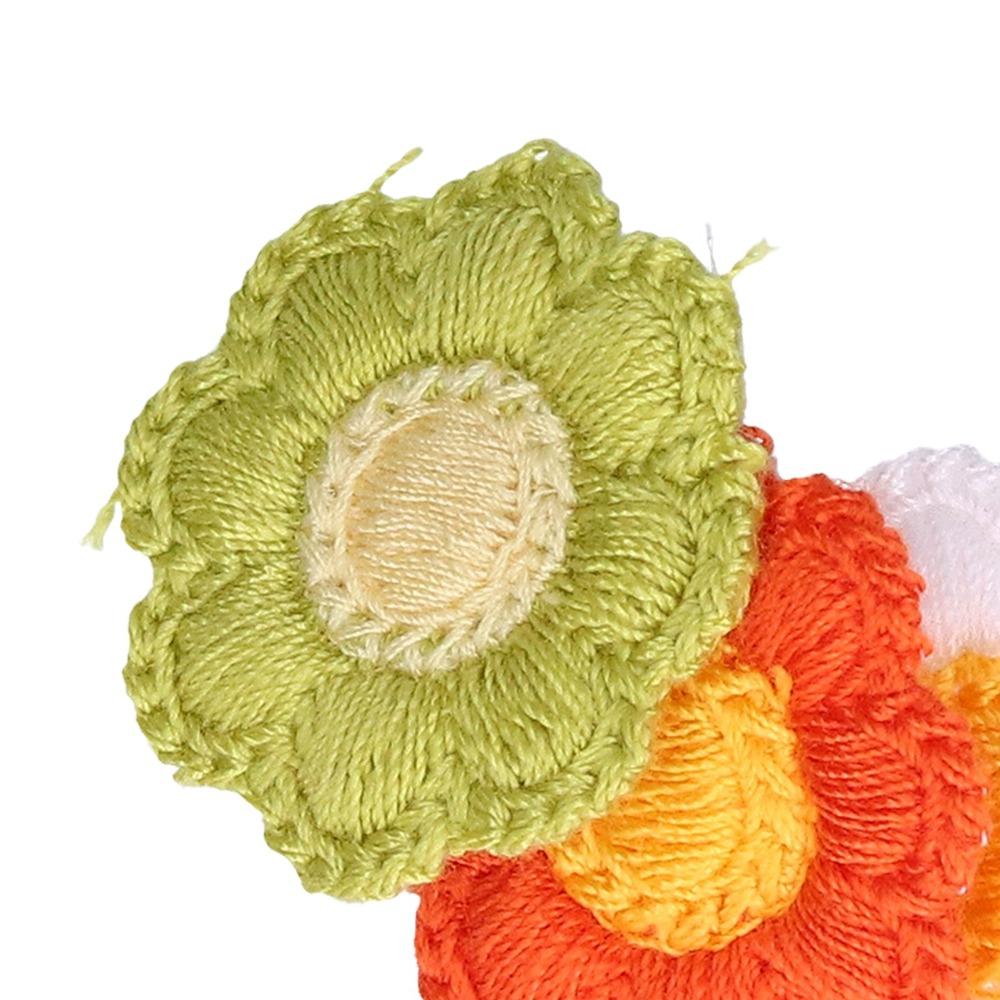 24pcs Elastic Pet Hair Tie Decorative Flower Hair Tie Reusable Dog Hair Tie Party Decoration