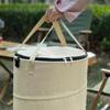 Foldable Camping Garbage Bin Large Capacity Deciduous Garbage Bag  Household Cleaning