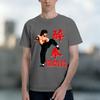 Ina Kung Fu ie an Drunken Master Film Drachenkampf Kurzarm Tee Vintage Zu Neues Modell Unisex Kurzarm Rundhals T-Shirt