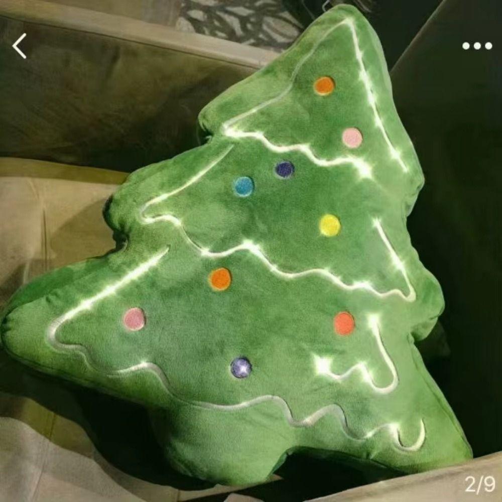 Comfortable Christmas Tree Sofa Cushion Skin-friendly Christmas Tree Plush Toy  Birthday