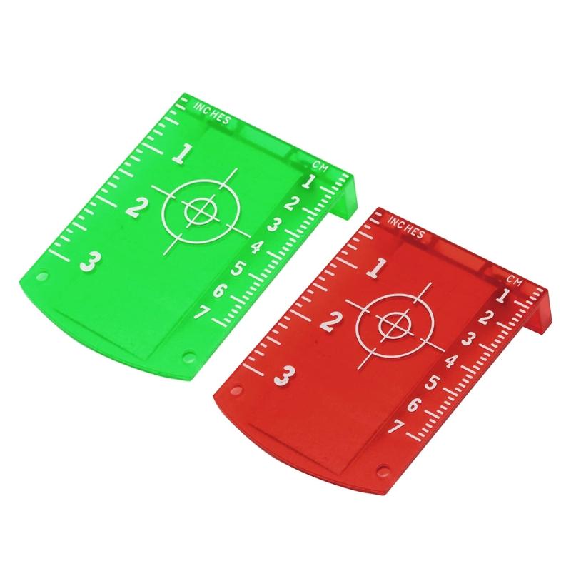 Lasers Level Meter Targets Board Targets Board Reflector green Lasers Level Objective Board ABS Board
