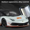 1:32 Scale SVJ63 V12GT Car Model Toy Metal Diecast Doors Opened Sound Light Pull Back Supercar Models Precious Toys Collection