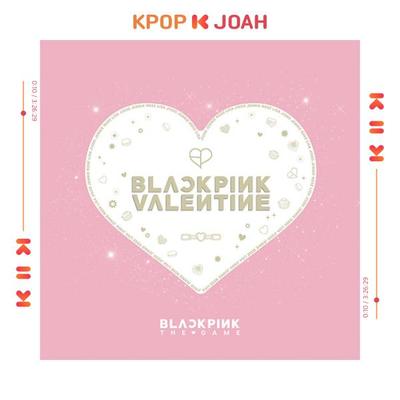 BLACKPINK - THE GAME FOTOKAARTVERZAMELING (Valentijnseditie)