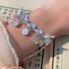 Alloy Chic Chinesestyle Beaded Bracelet For Women Vintage Floral Jewelry Design