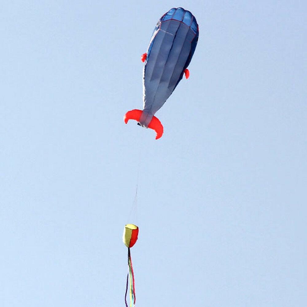 Stunning 3d Giant Dolphin Kite In Blue Ultimate Outdoor Fun For All Ages