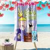 Pinky Dinky Doo Print Beach Towel, Large Soft Quick Dry Towel for Beach Camping Swimming