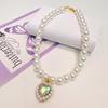 Pet Supplies: Pearl Necklace Collar for Cats and Dogs - Available in 7 Colors