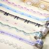 1pcs/1lot Decorative Adhesive Tapes Lace Bead Curtain Dream Junk Journal DIY Paper Japanese Masking Scrapbooking Stickers