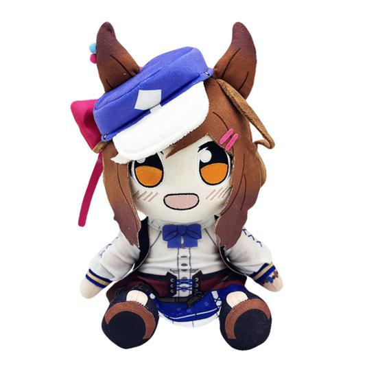 Decorative Collectible Doll Cartoon Appearance Soft PP Cotton Filling Stress Relief Plush Toy