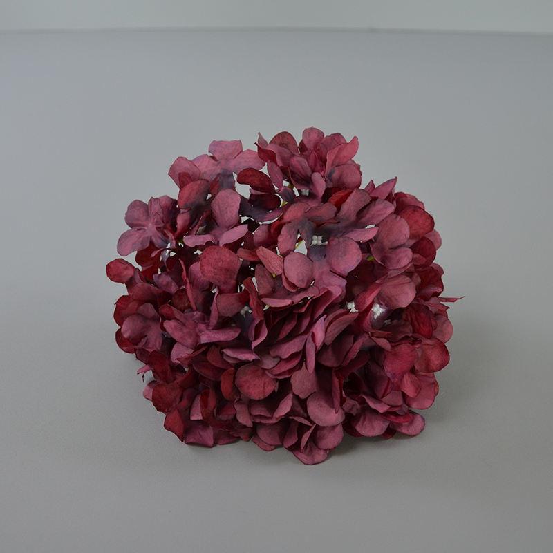 Artificial Flowers Wholesales Silk Large Size Party Decoration European Hydrangea Flowers Heads Artificial Flowers