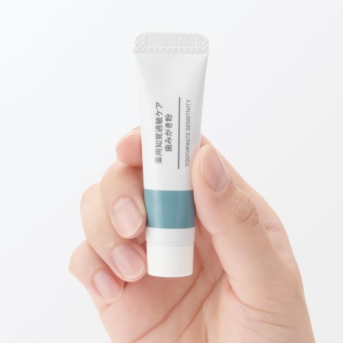 MUJI Medicated Sensitive Toothpaste, 10g, 2-Pack, OAM37A3S