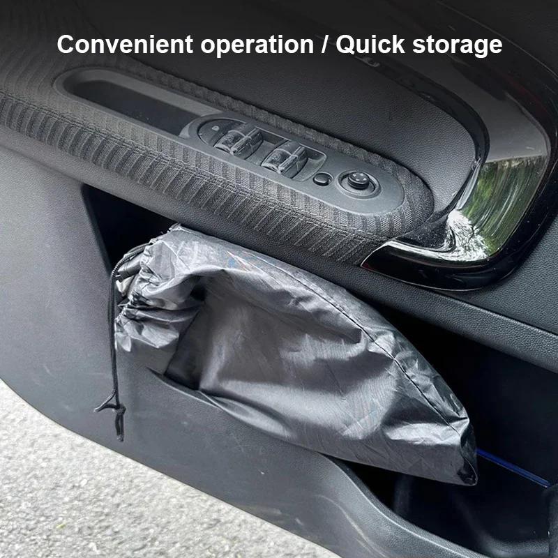 Car Front Window UV Sunshade Cover For MINI F65 F66 R56 R55 R57 R60 R61 F54 F55 F56 F60 J01 J05 U25 Auto Protection Accessories