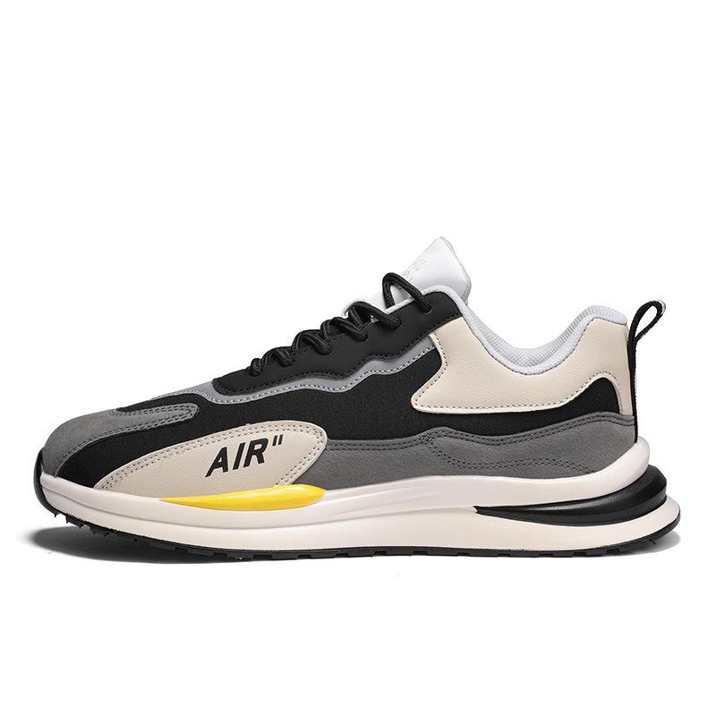 Men's Shoes Lightweight Men's Versatile Wear-resistant Board Shoes Soft Sole Thickened Sports and Leisure Trendy Shoes