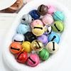 10Pcs Colorful Painted Metal Bells Metal Round Mini Bells New Jingle Bells  For DIY Crafts