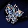 The "Yi Die" Brooch Is A High-end, Versatile and Elegant Crystal Butterfly Brooch with A Unique Design Sense