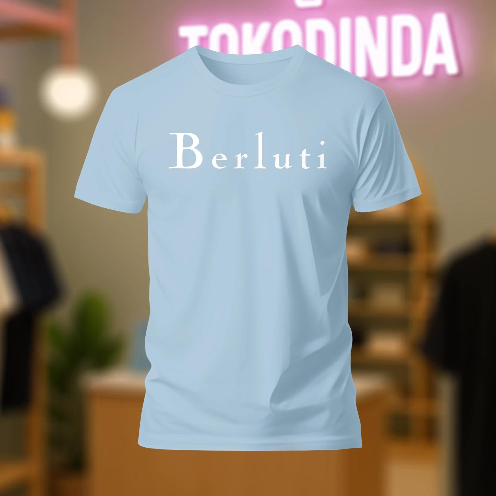 New Berluti Logo T-Shirt Funny Made In USA s-5xl XL