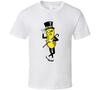 Camiseta con Mascota de Comida Mr. Peanut para Hombre y Mujer