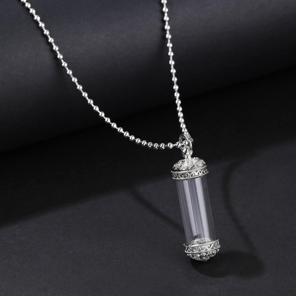 Elegant Kristaller Liknande Doftande Halsband Bärbart Robust Akrylhänge för Daglig Användning eller Presenter