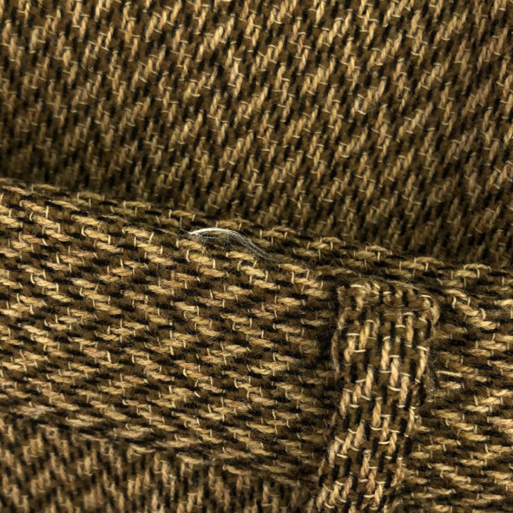 MANI made in Italy Herringbone Pattern pants suit Setup 40 Shoulder putt Women Used