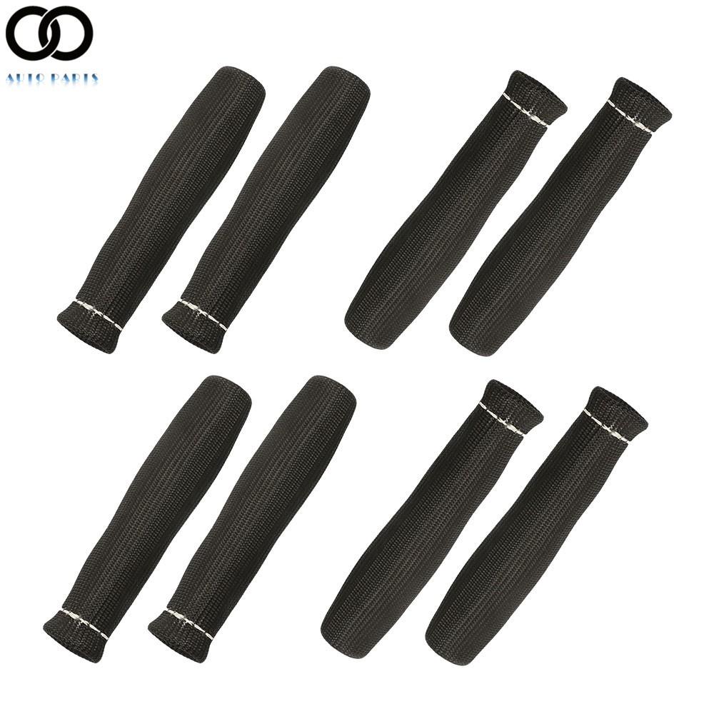 8PCS 1200° Spark Plug Wire Boot Heat Shield Protector Sleeve For SBC BBC 350 454