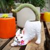 Yousheng Nine-tailed Fox Flower Pot Indoor Outdoor Resin Planter Pot Home Balcony Garden Decoration Cactus Succulents Plants Container