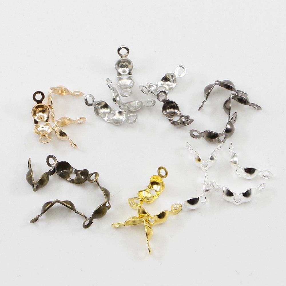 Dwugłowy Klips Dodatków Biżuteryjnych z Podwójną Klamrą - Dwustronny, Osłona Guzika z Podwójnym Otworem