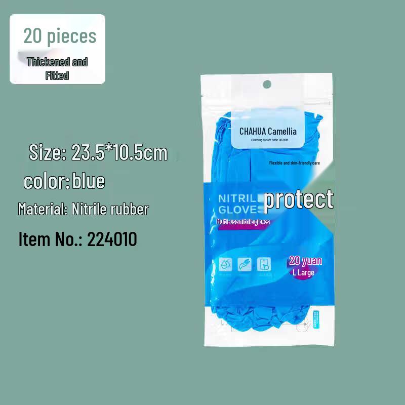 CHAHUA Reusable Nitrile Cleaning Gloves