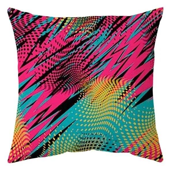 Luxuriöse Heimdeko Kissenbezug Büro Sofa Kissenbezug Tropischer Regenwald Pflanzenmuster Dekokissenbezug