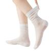 Women's Summer Ultra Thin Breathable and Sweat Absorbing Ballet Wind Tube Stack Socks