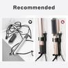 Wall Mount Holder Aluminum Storage Rack Organizer for Hair Curling Iron and Various Curly Hair Sticks