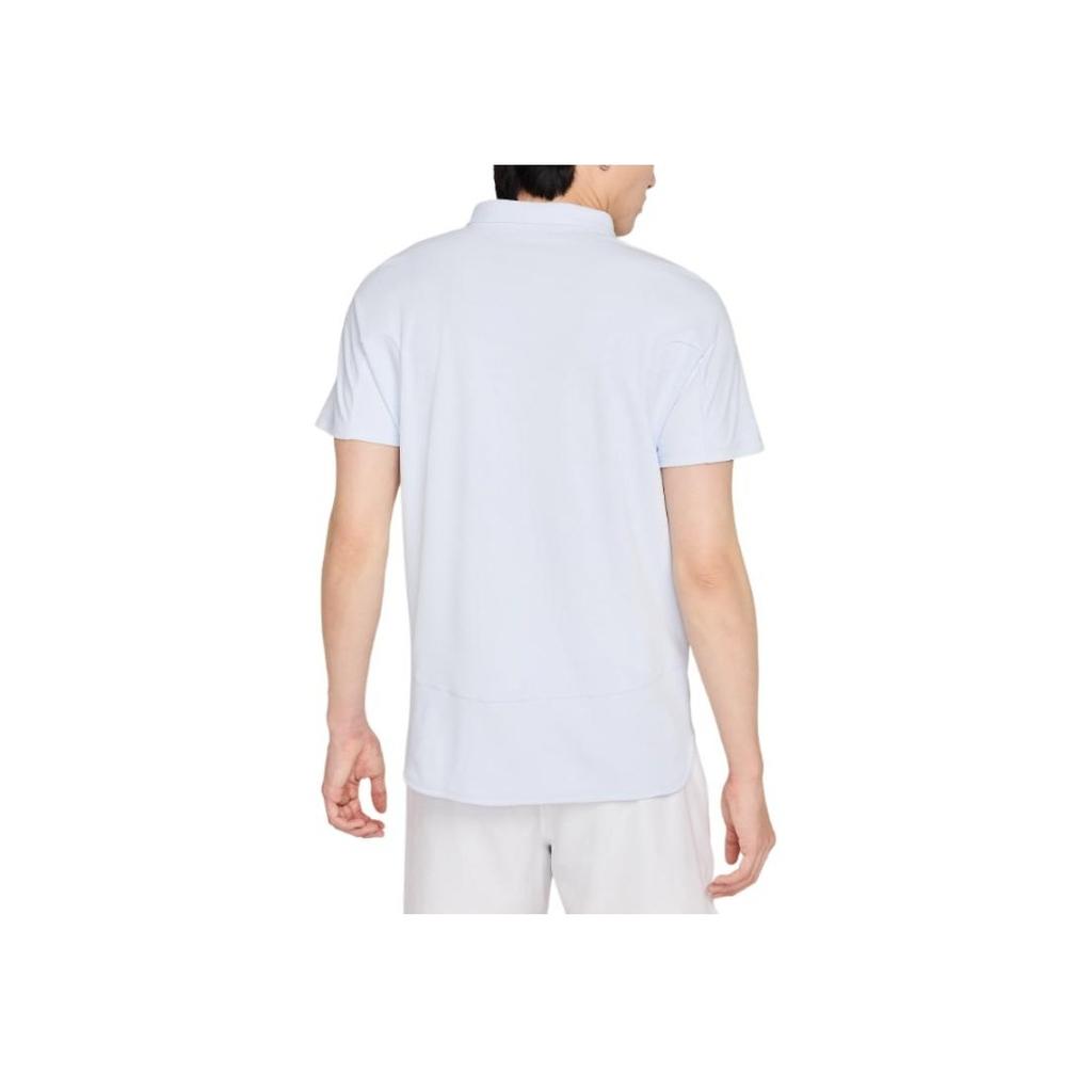 Nike Logo Slim Fit Short Sleeve Polo Shirt Men tops White FZ6850-085