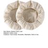 2Pcs Bread-Proofing Basket Cloth Liners Food Grade Non-Stick Home Baking Round Oval Dough Basket Cloth