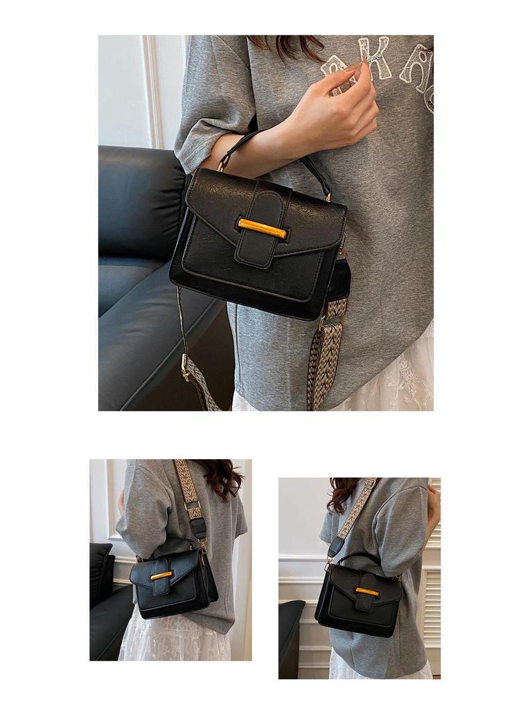 Trendy Women's Crossbody Bag with Versatile Double/Single-Shoulder Strap