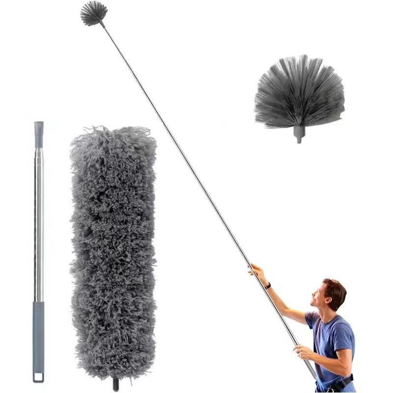 Spider Web Ceiling Duster with Retractable Brush