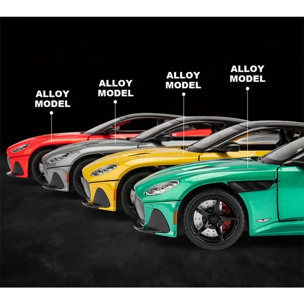 1/22 Aston Martin DBS Superleggera Alloy Sports Car Diecasts & Toy Vehicles Metal Car Model Simulation Collection Toys Gift