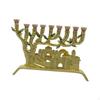9 Branch Candle Holder Stand Menorah for Taper Candles Metal Candelabra Candlestick