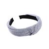 Bohemian Style Wide Knotted Fabric Headband for Women