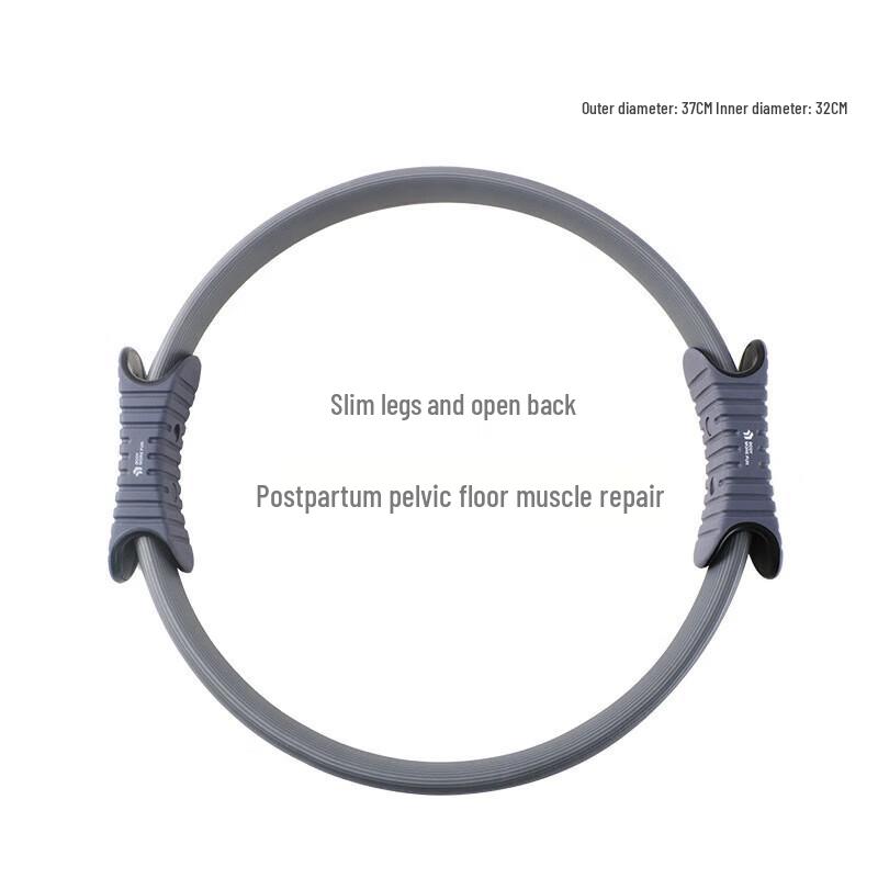 CanChi Yoga Pilates Ring with Rubber-Coated Handles