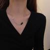 Light luxury necklace Versatile tide collarbone chain Female butterfly Simple niche high-end temperament Sweater chain Jewelry collarbone chain