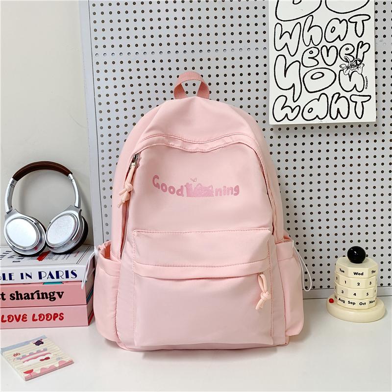 Junior School Sstudent Schoolbag Women Campus Backpack Print Large Capacity Backpack