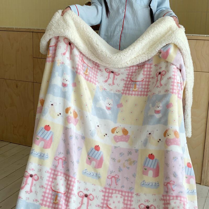 OEING Sherpa Fleece Blanket 150x200cm