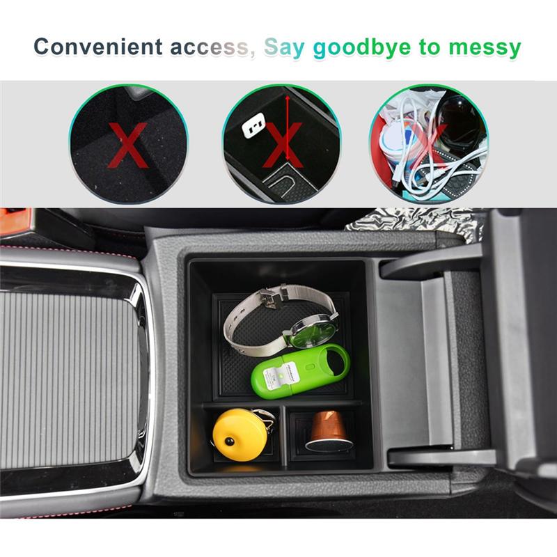 For MG HS/MG EHS EV 2018-2024 Centre Console Organiser Armrest Storage Box Tray Glove Box Interior Accessories Parts