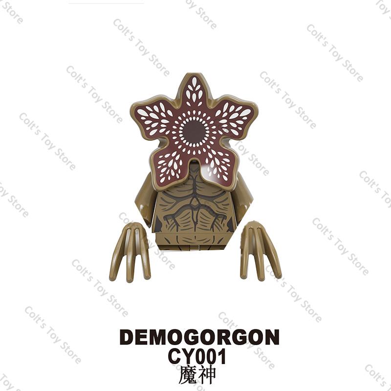 Montauk Upside Down World Building Blocks Demogorgon Vecna Eleven Mini Action Figures Bricks Model Movies Dolls Toys Kids Gift