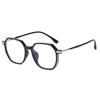 Trend Tr90 Anti-Blue Light Lightweight Glasses Frame Side Shiny Women'S Flat Mirror 3098